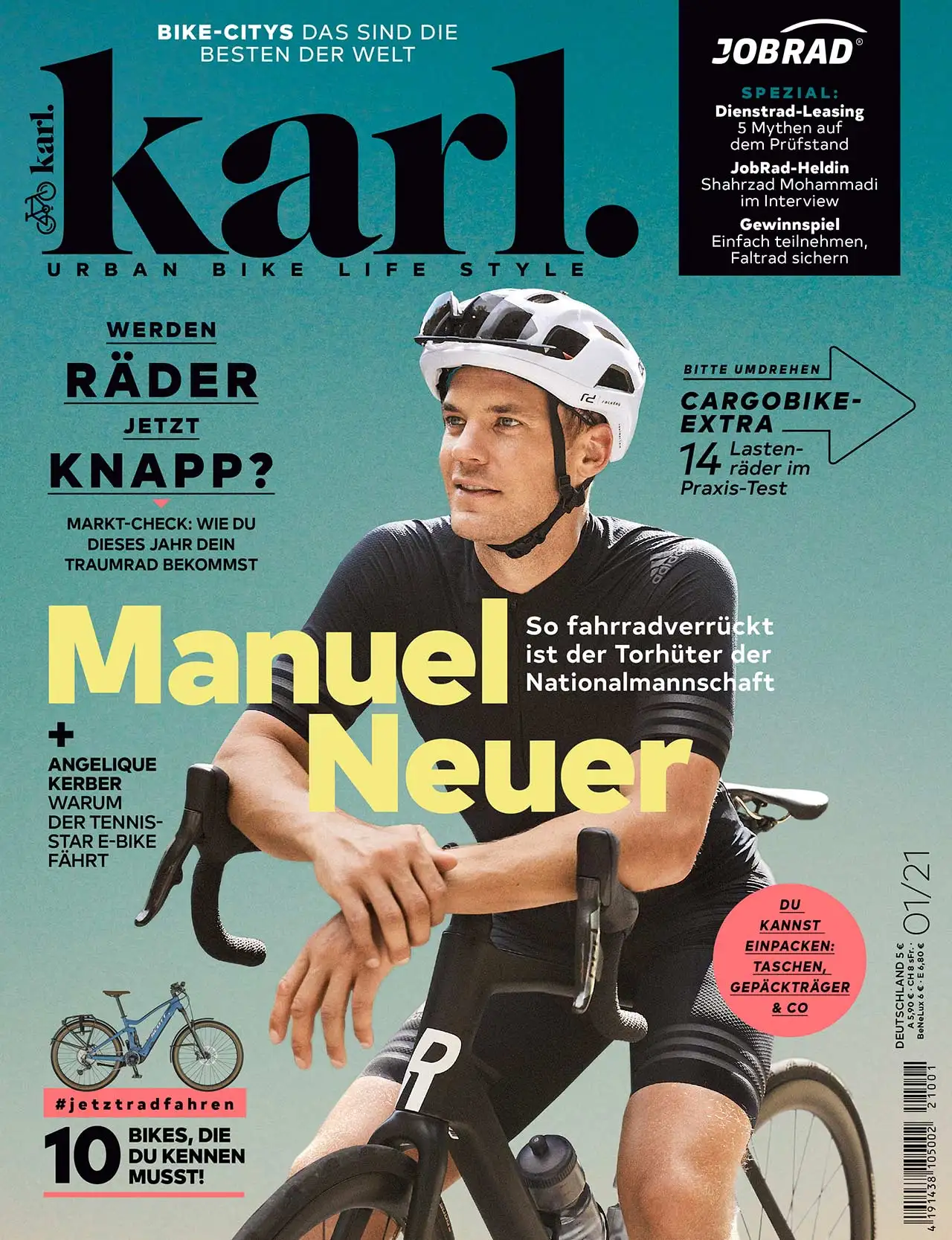 Fahrradmagazin KARL mit JobRad-Spezial! Fahrradmagazin KARL mit JobRad-Spezial!